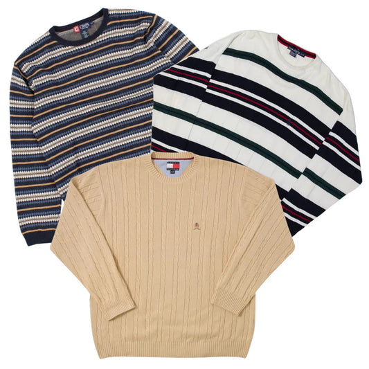10x BRANDED KNITWEAR