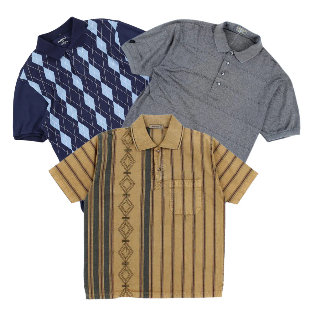 10x MIX VINTAGE POLOS UNBRANDED